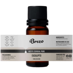 Aceite Esencial Eucalipto – 100% Puro - Brezo