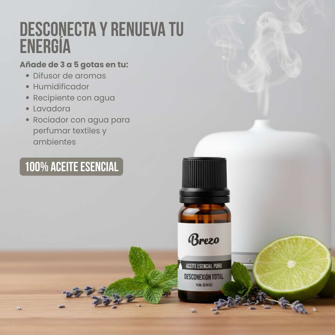 Aceite Esencial Desconexión Total – Blend Antiestrés