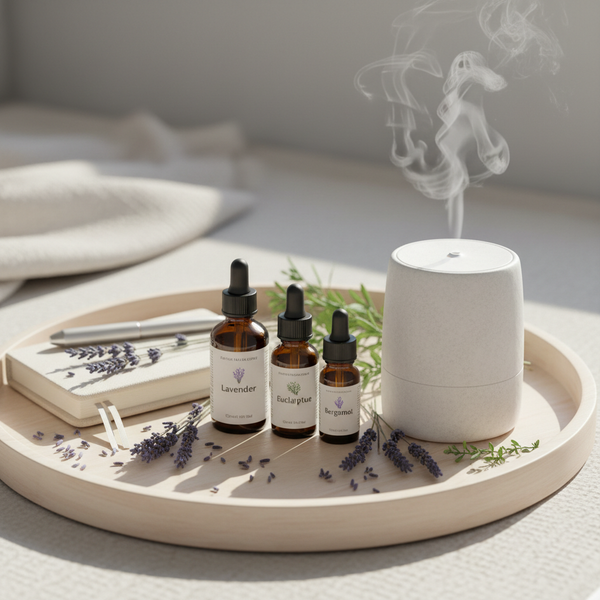 Guía de aromaterapia en casa con brumas y aceites esenciales - Brezo