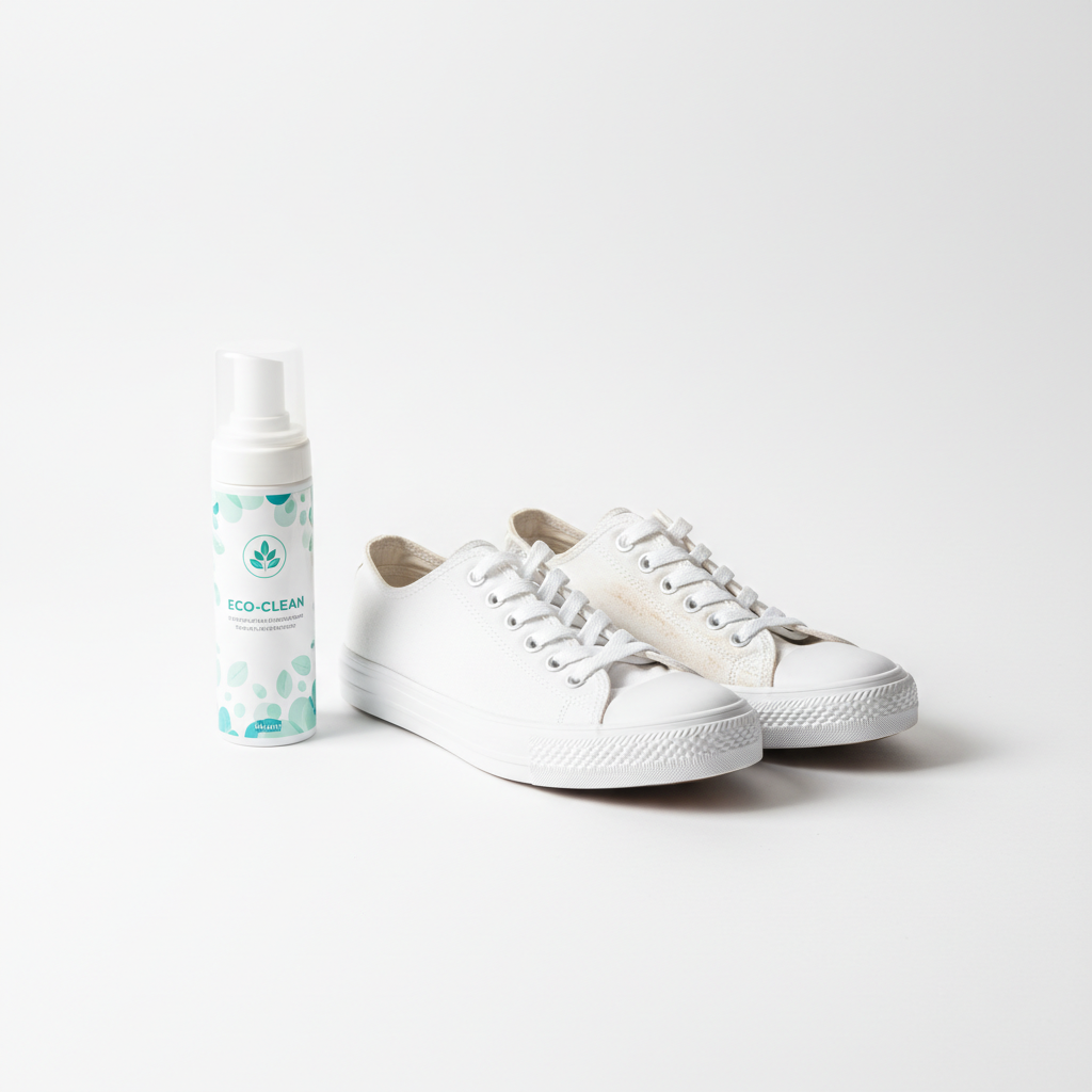 Cómo limpiar tenis blancos con espuma ecológica - Brezo