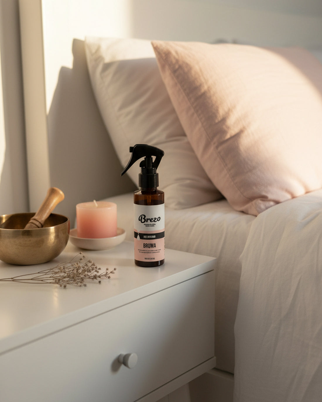 Bruma Paz Interior en dormitorio - Aceites esenciales para el estrés