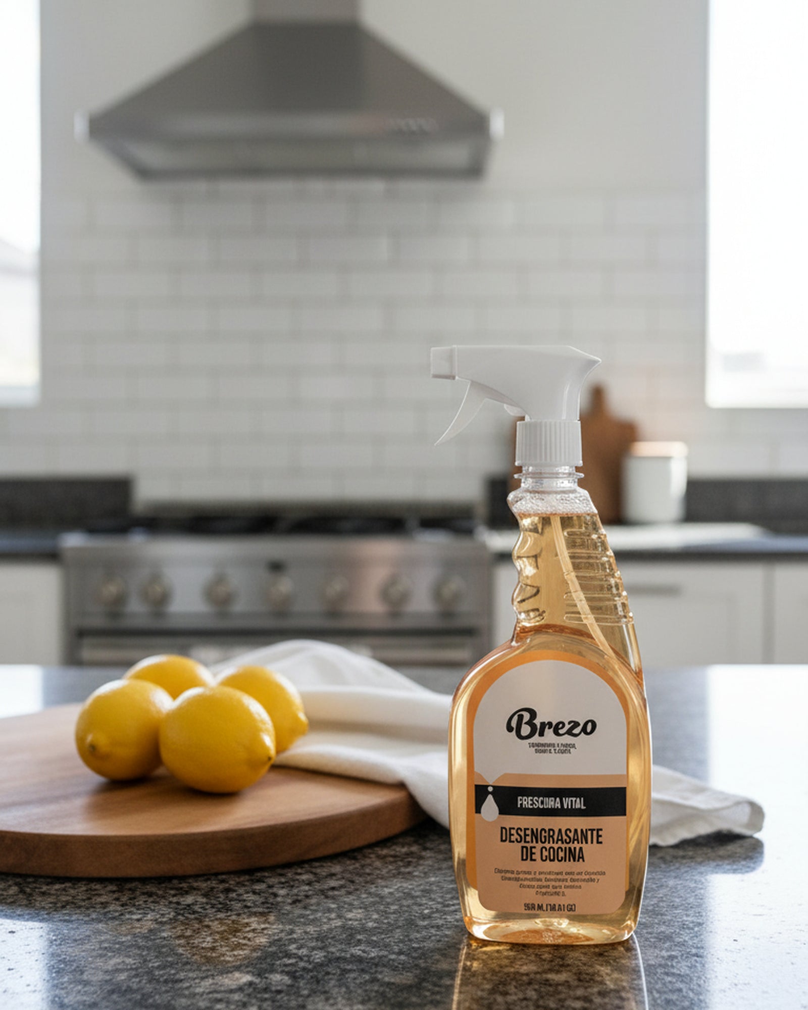 Desengrasante Brezo en cocina - Limpieza sin tóxicos