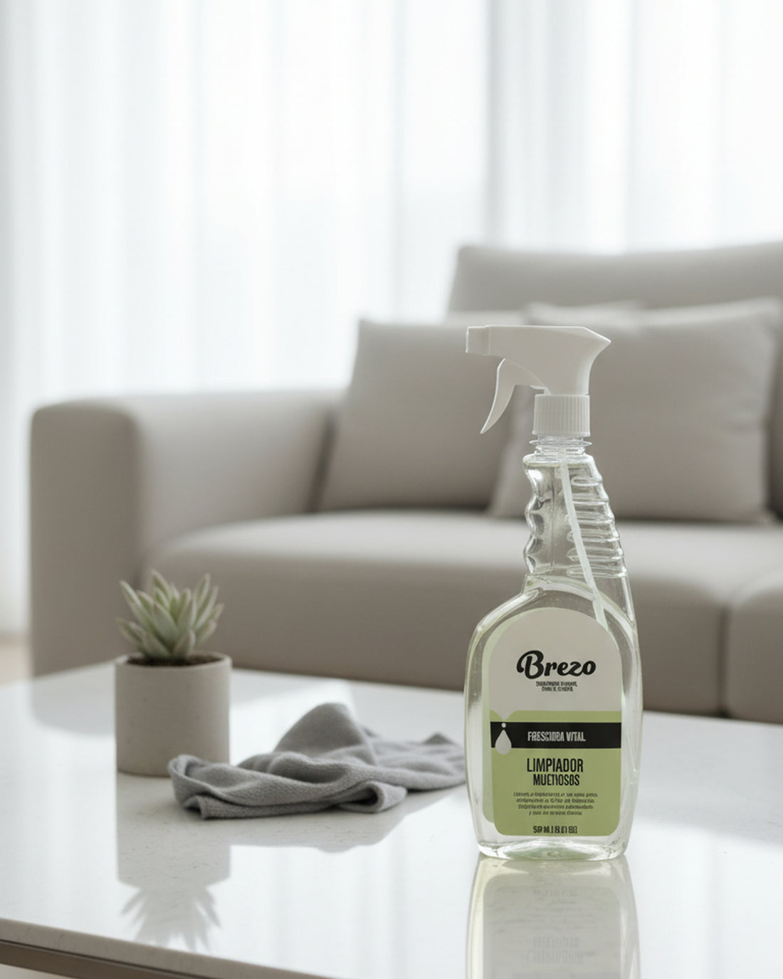 Limpiador Multiusos Brezo en sala - Limpieza ecológica del hogar