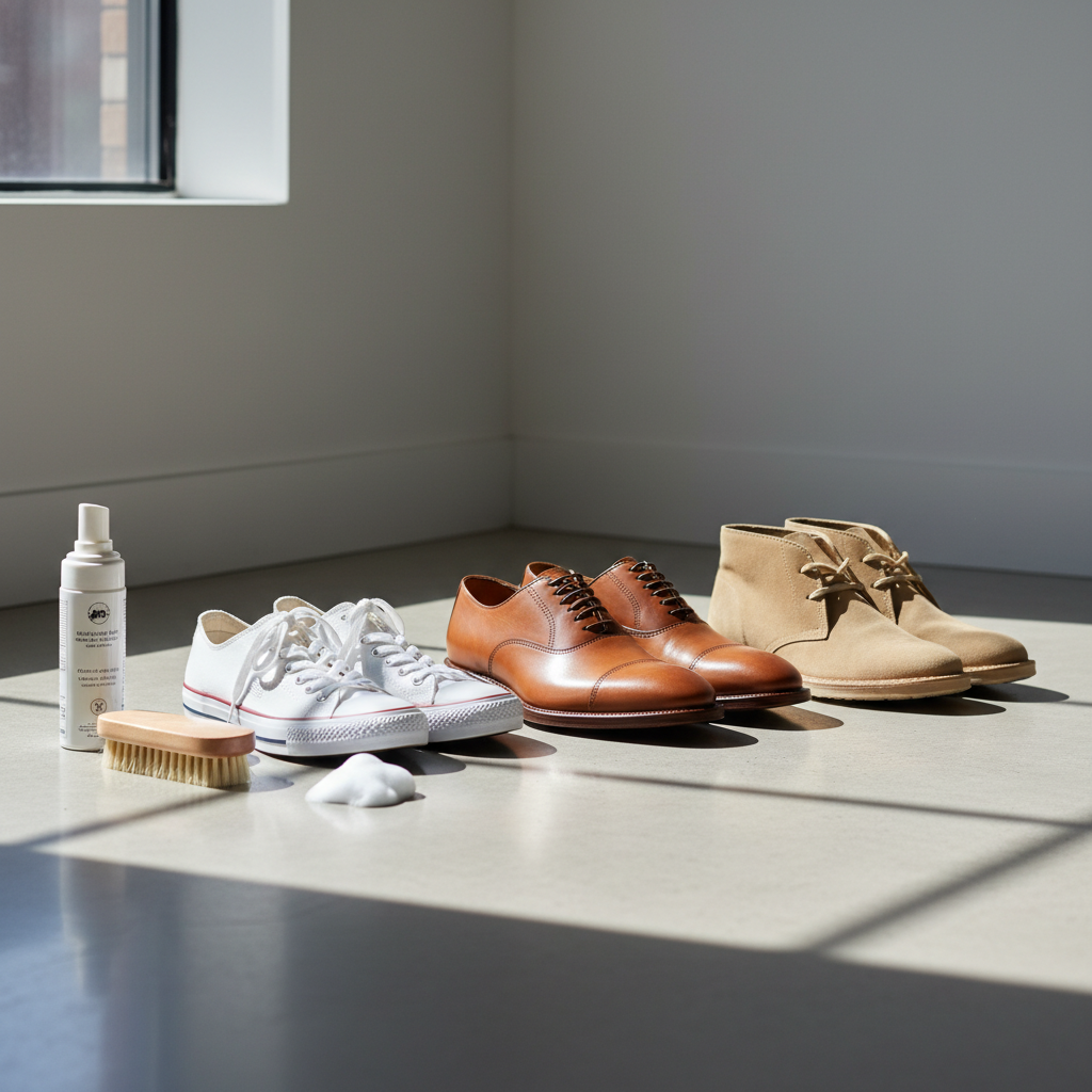 Cómo Limpiar Zapatos de Cuero, Gamuza y Tela: Guía por Material