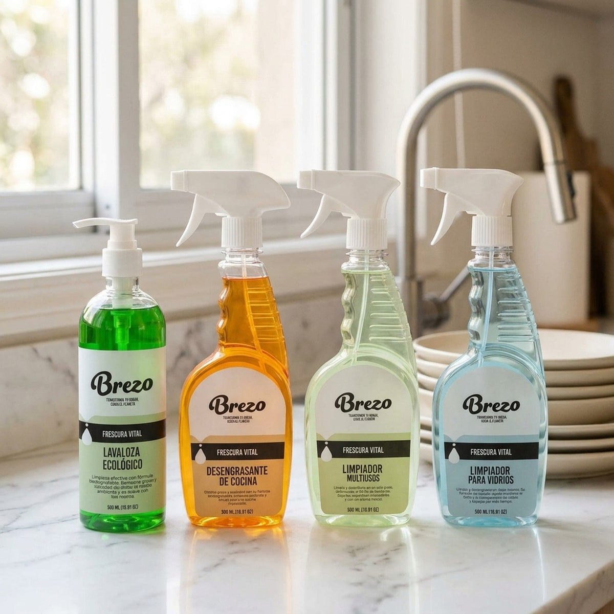 Kit Cocina — Loza, Superficies y Vidrios — Brezo