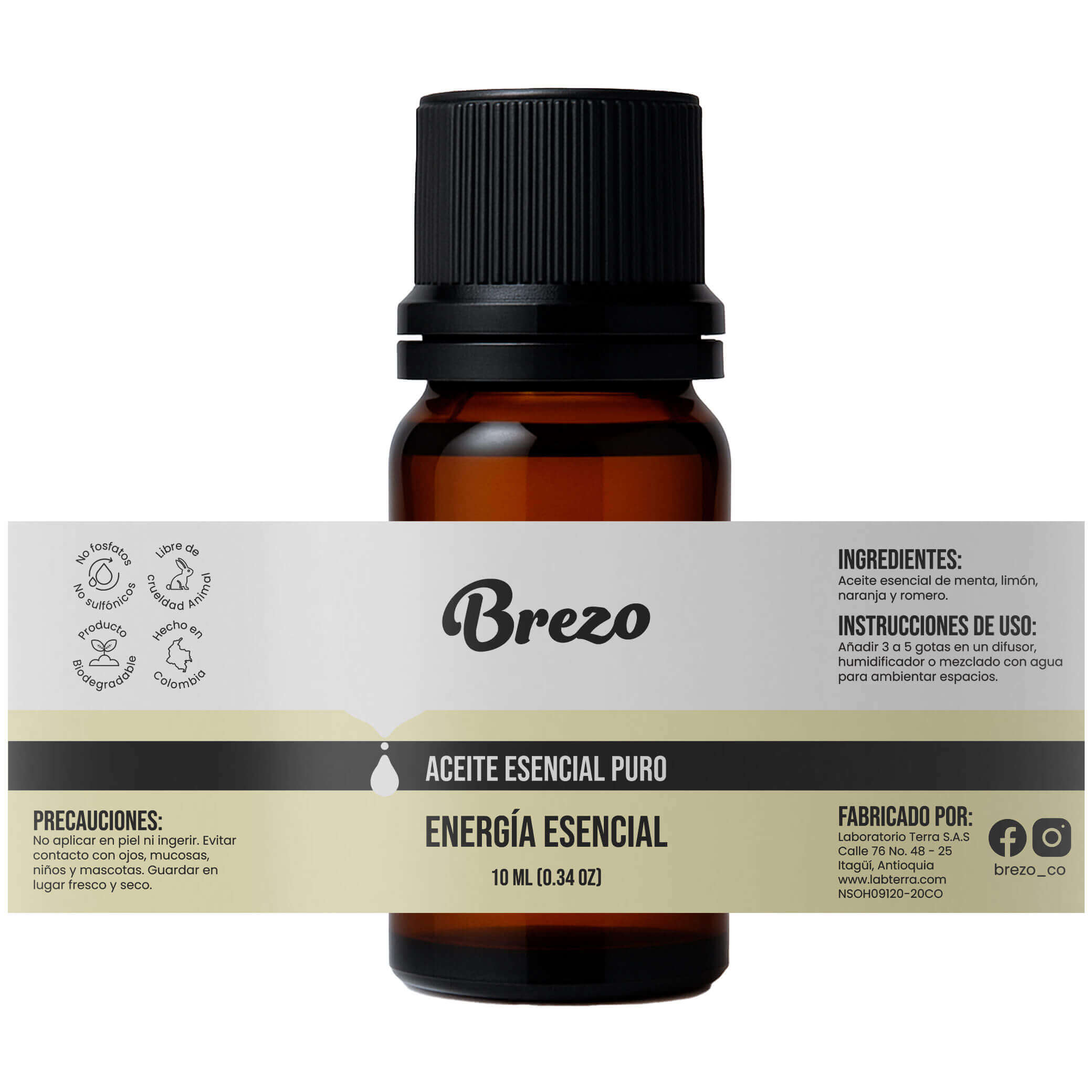 Aceite Esencial Energía Esencial – Blend Energizante