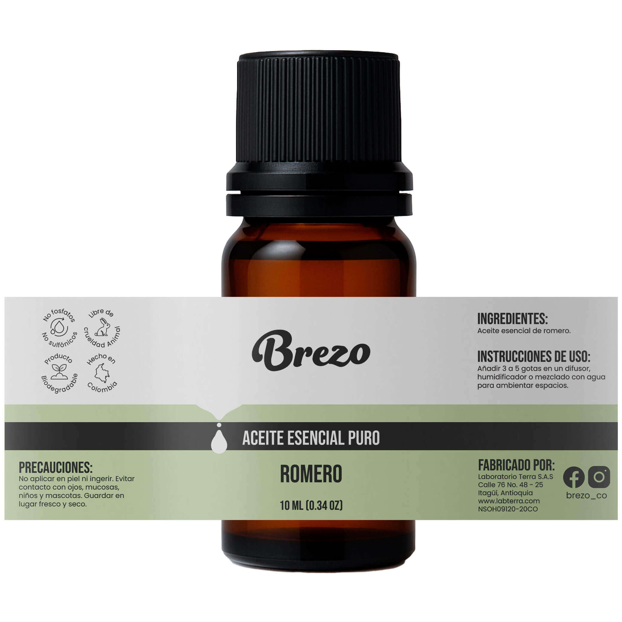 Aceite Esencial Romero – 100% Puro