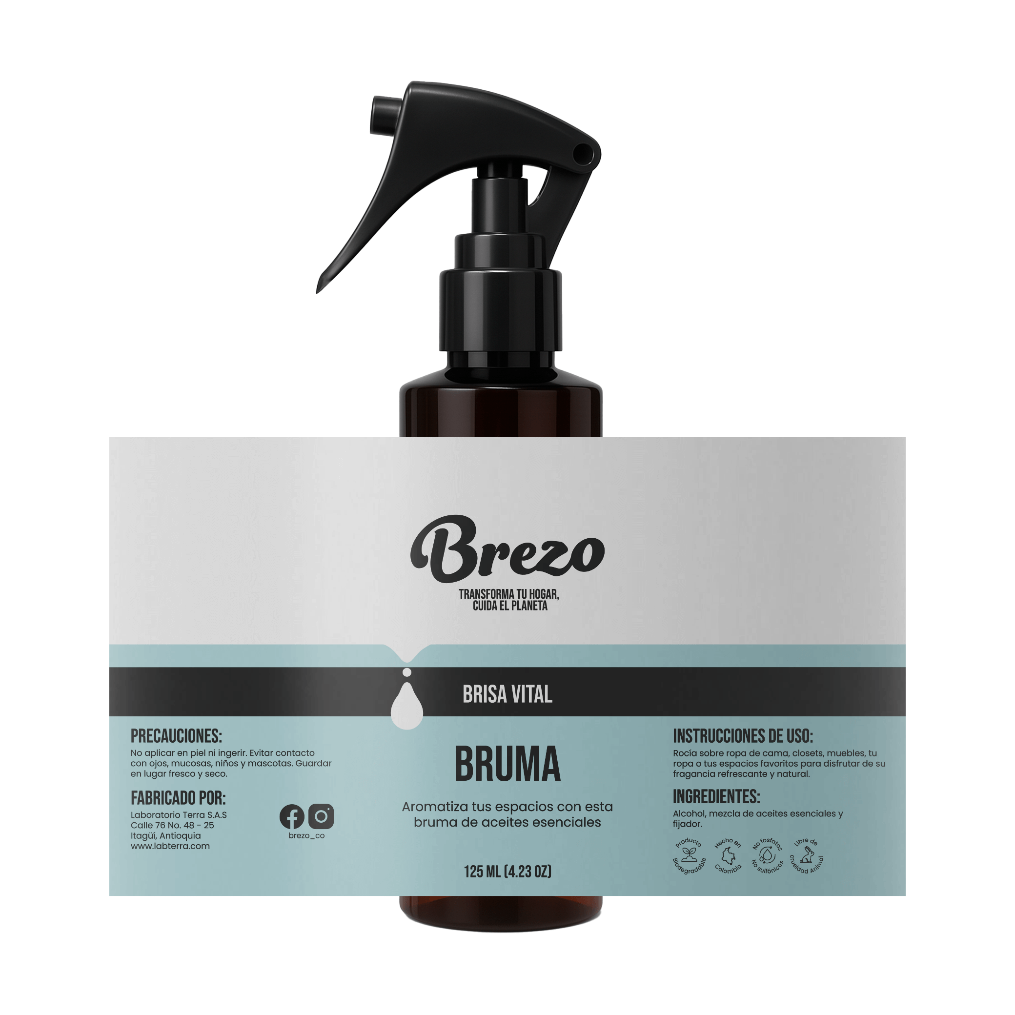 Bruma de aceites esenciales – Brisa Vital - Brezo