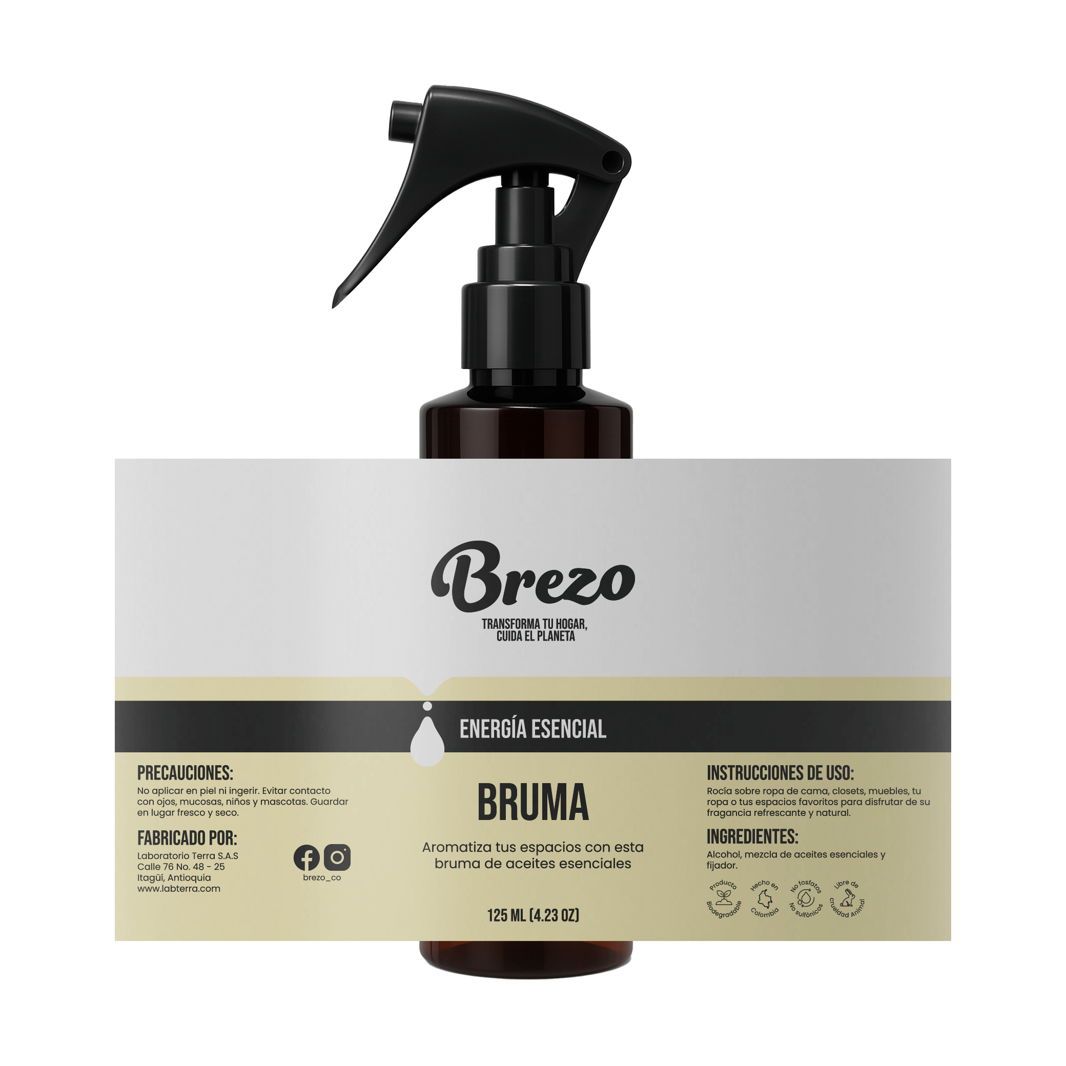 Bruma de aceites esenciales – Energía Esencial