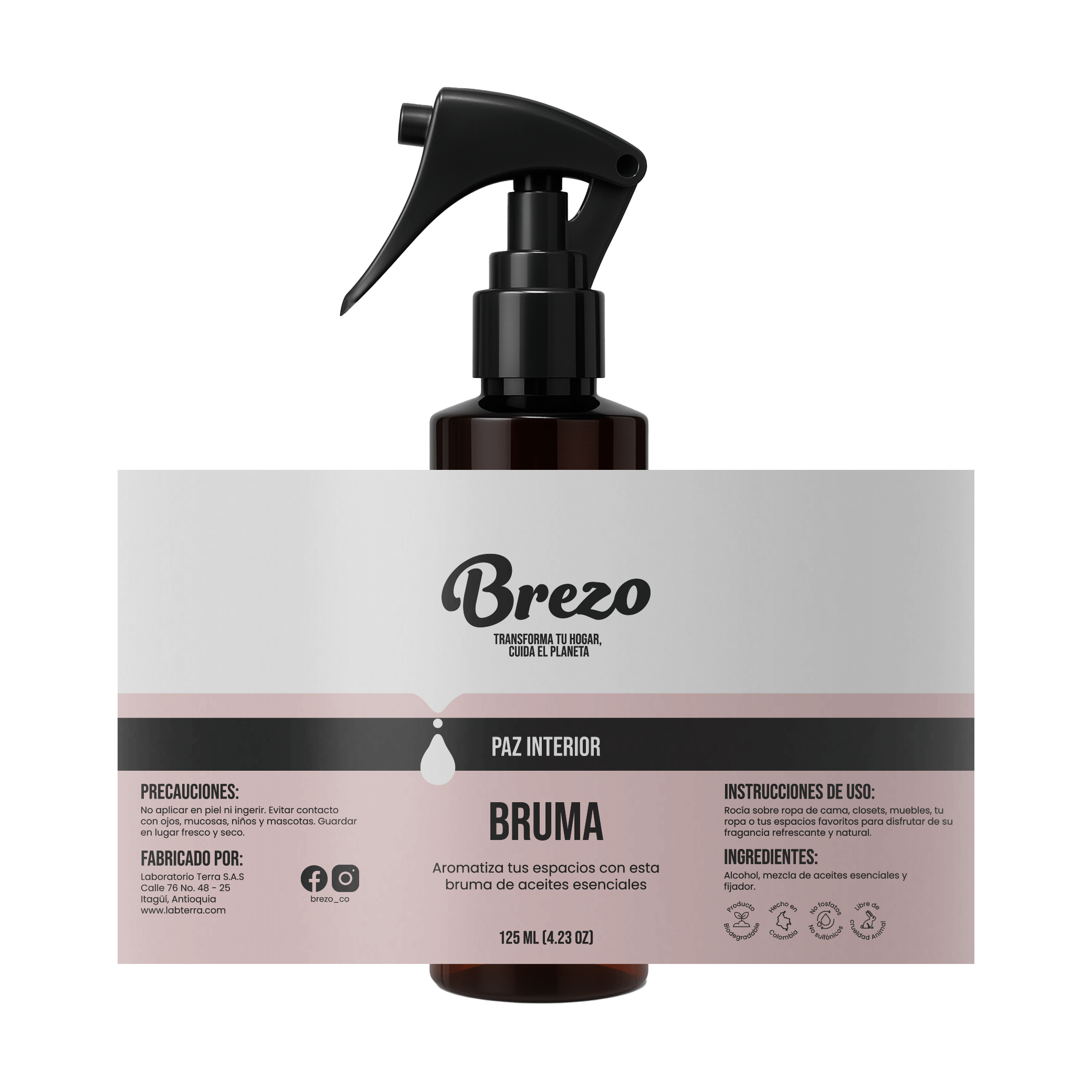 Bruma de aceites esenciales – Paz Interior