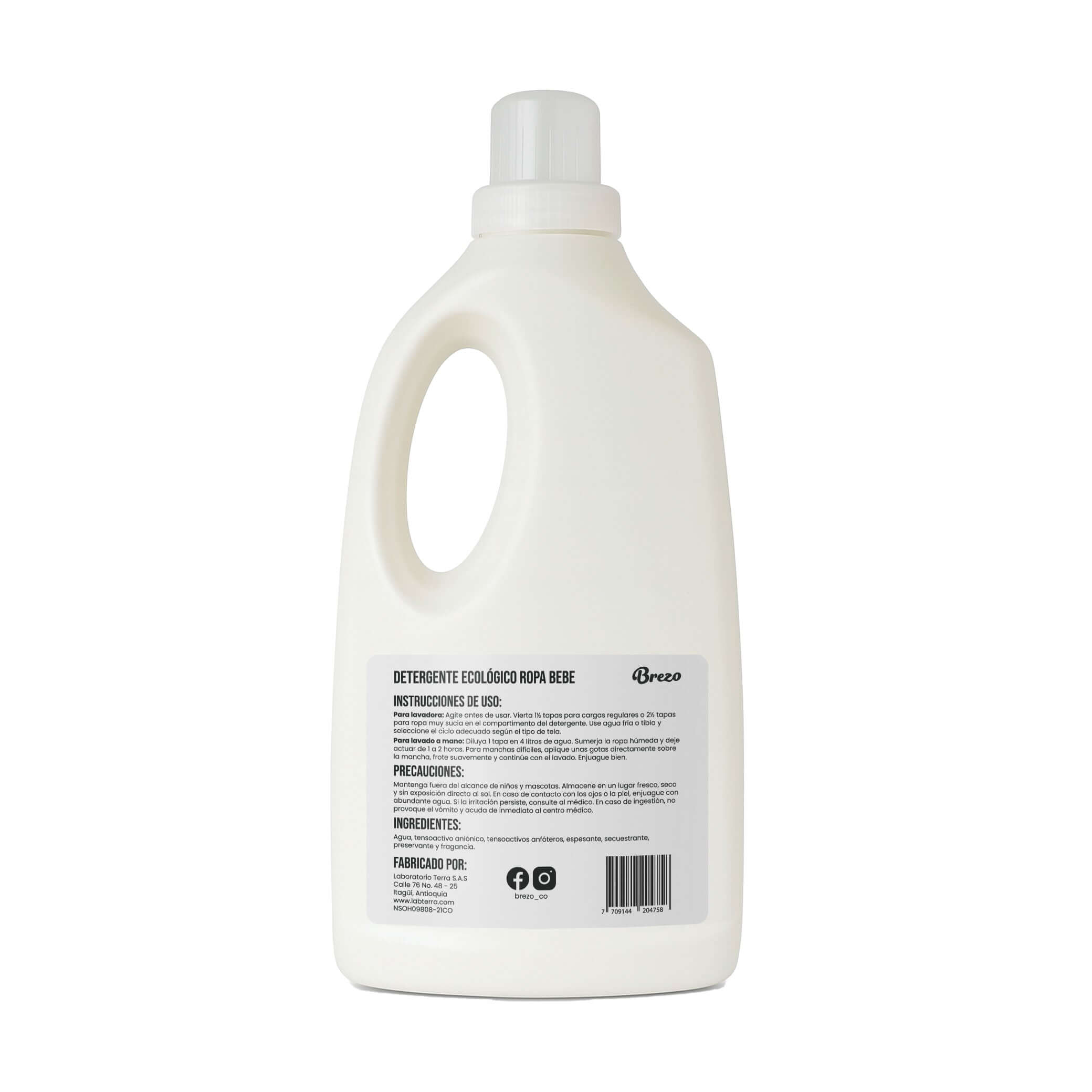 Detergente Ecológico Ropa Bebé – Primer Abrazo - Brezo