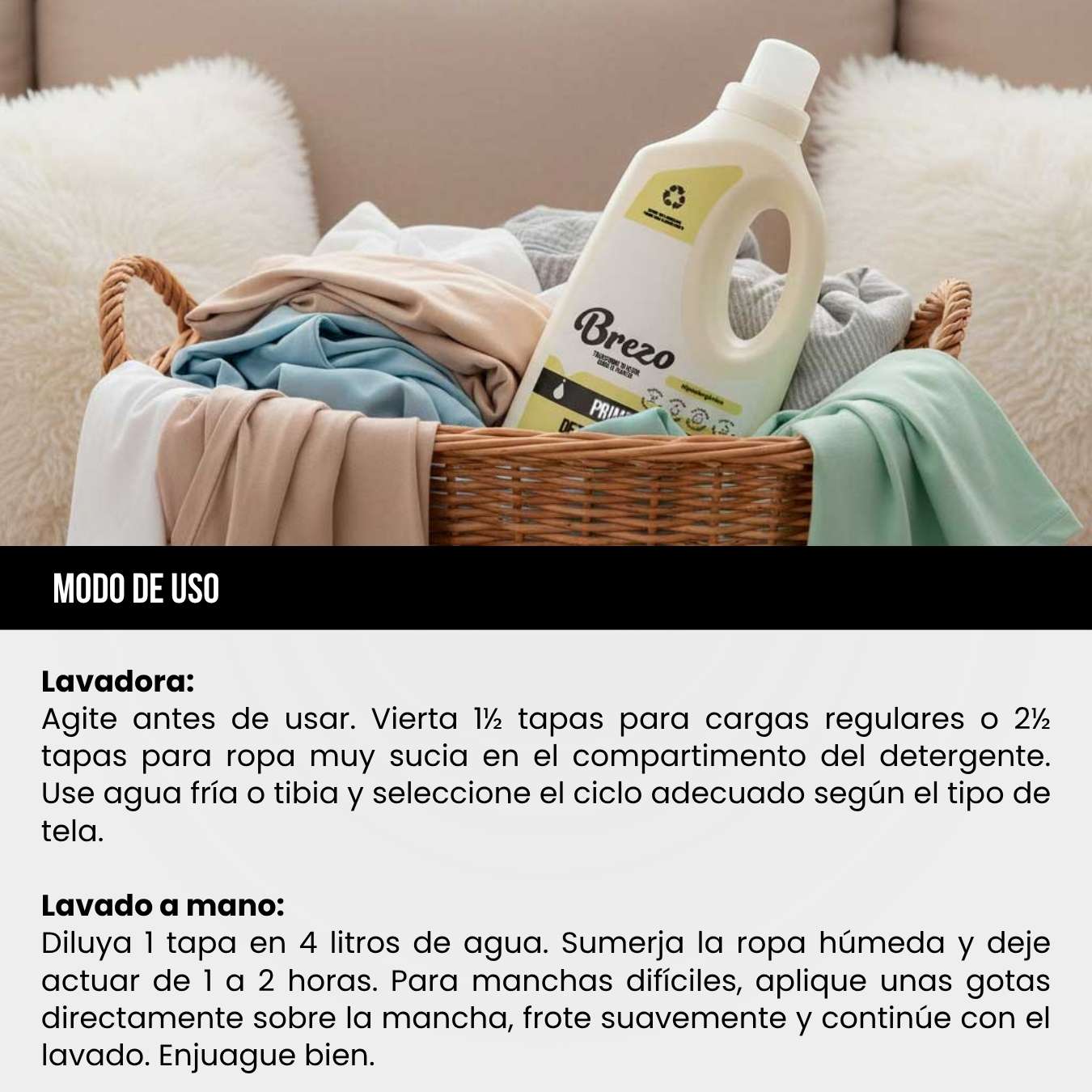 Detergente Ecológico Ropa Bebé – Primer Abrazo