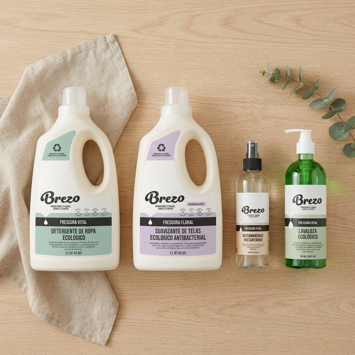Kit Hogar Completo — Ropa y Cocina — Brezo