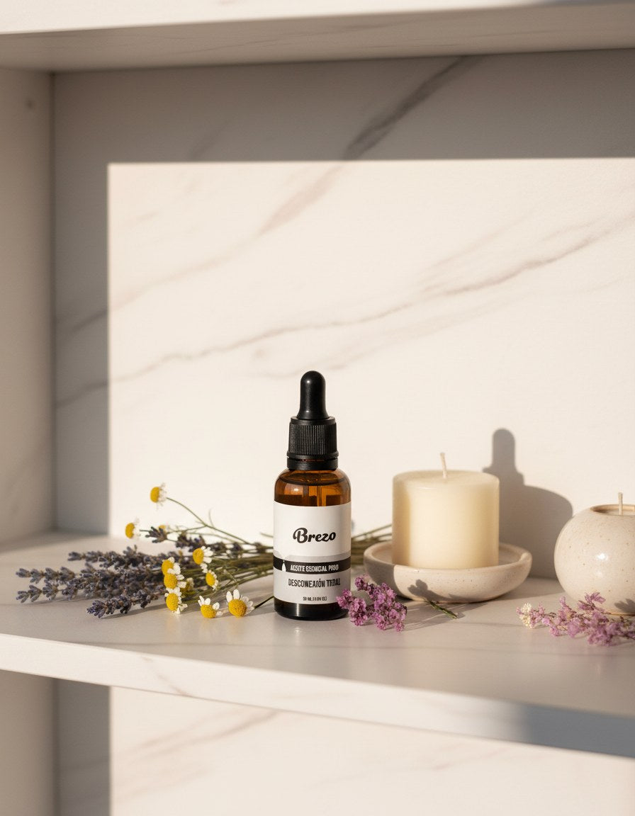 Aceite Esencial Desconexión Total Brezo 30ml - tocador decorativo editorial