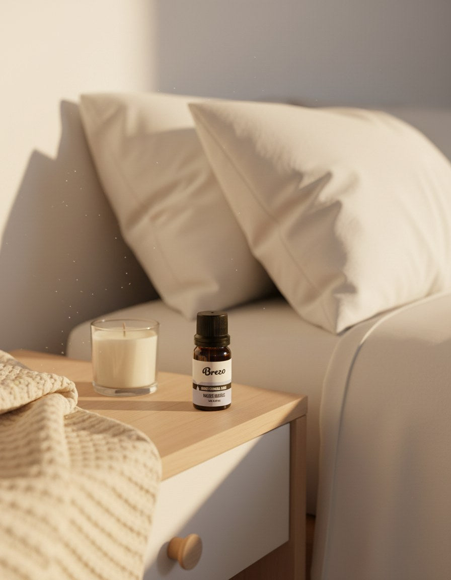 Aceite Esencial Dulces Sueños Brezo 10ml - mesita de noche dormitorio