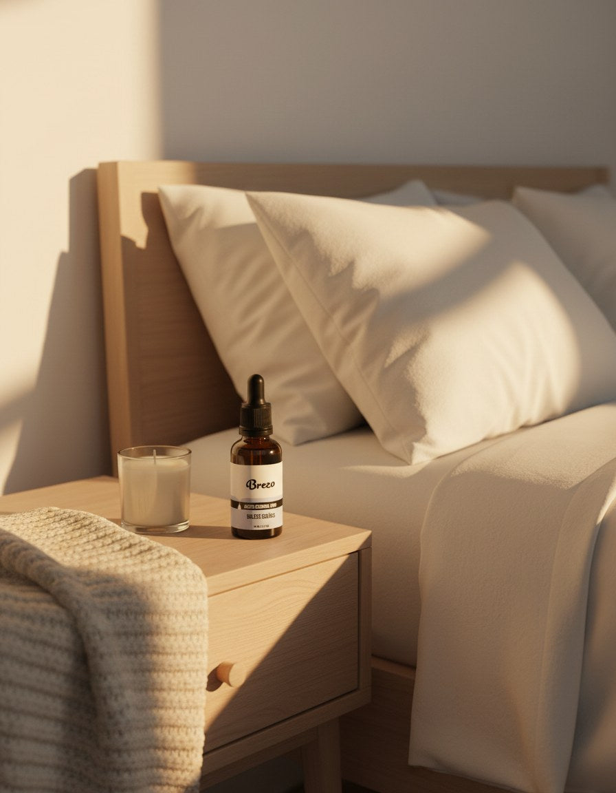 Aceite Esencial Dulces Sueños Brezo 30ml - mesita de noche dormitorio