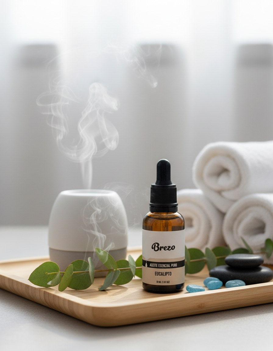 Aceite Esencial Eucalipto Puro Brezo 30ml - spa aromaterapia