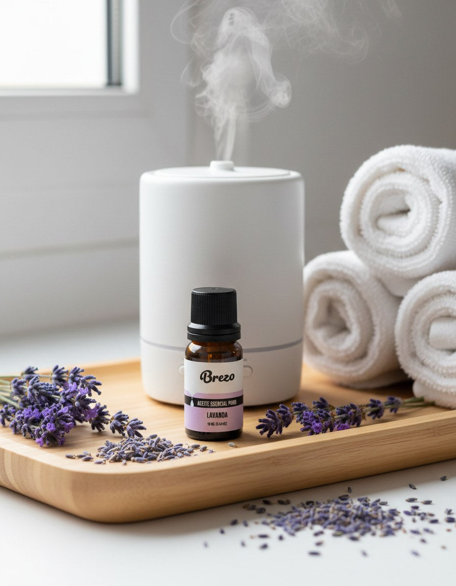 Aceite Esencial Lavanda Pura Brezo 10ml - spa aromaterapia