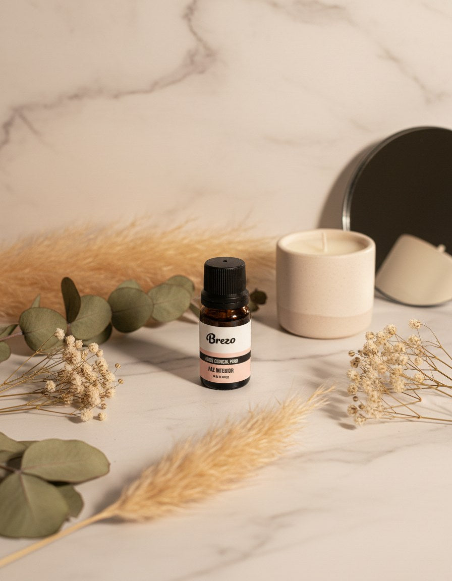 Aceite Esencial Paz Interior Brezo 10ml - tocador decorativo editorial