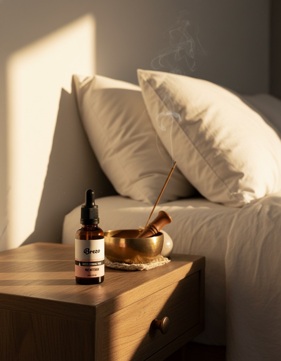 Aceite Esencial Paz Interior Brezo 30ml - mesita de noche dormitorio