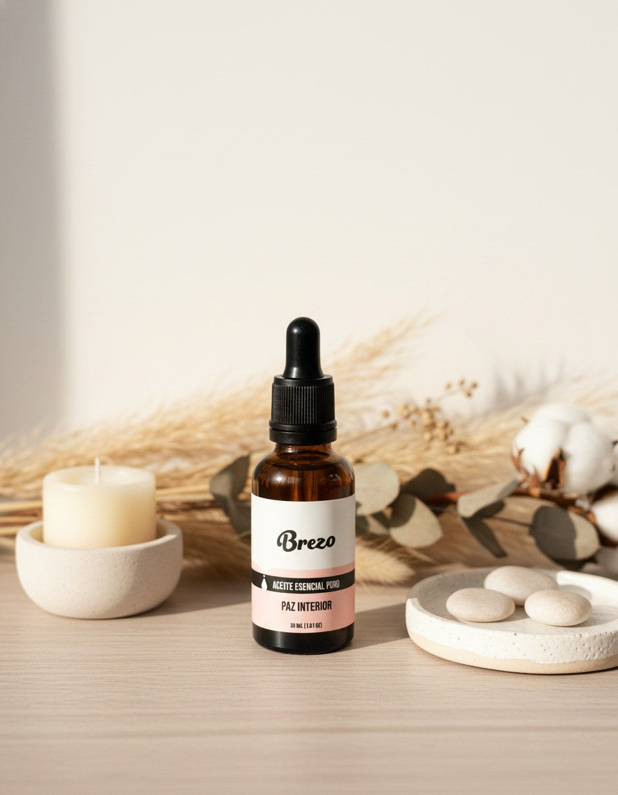Aceite Esencial Paz Interior Brezo 30ml - tocador decorativo editorial
