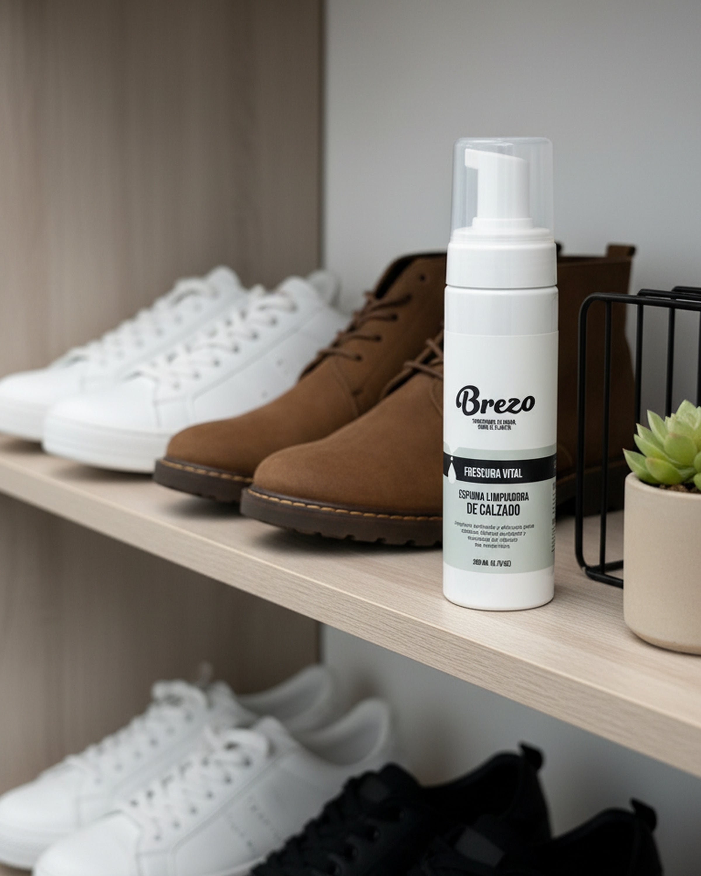 Espuma Limpiadora de Calzado