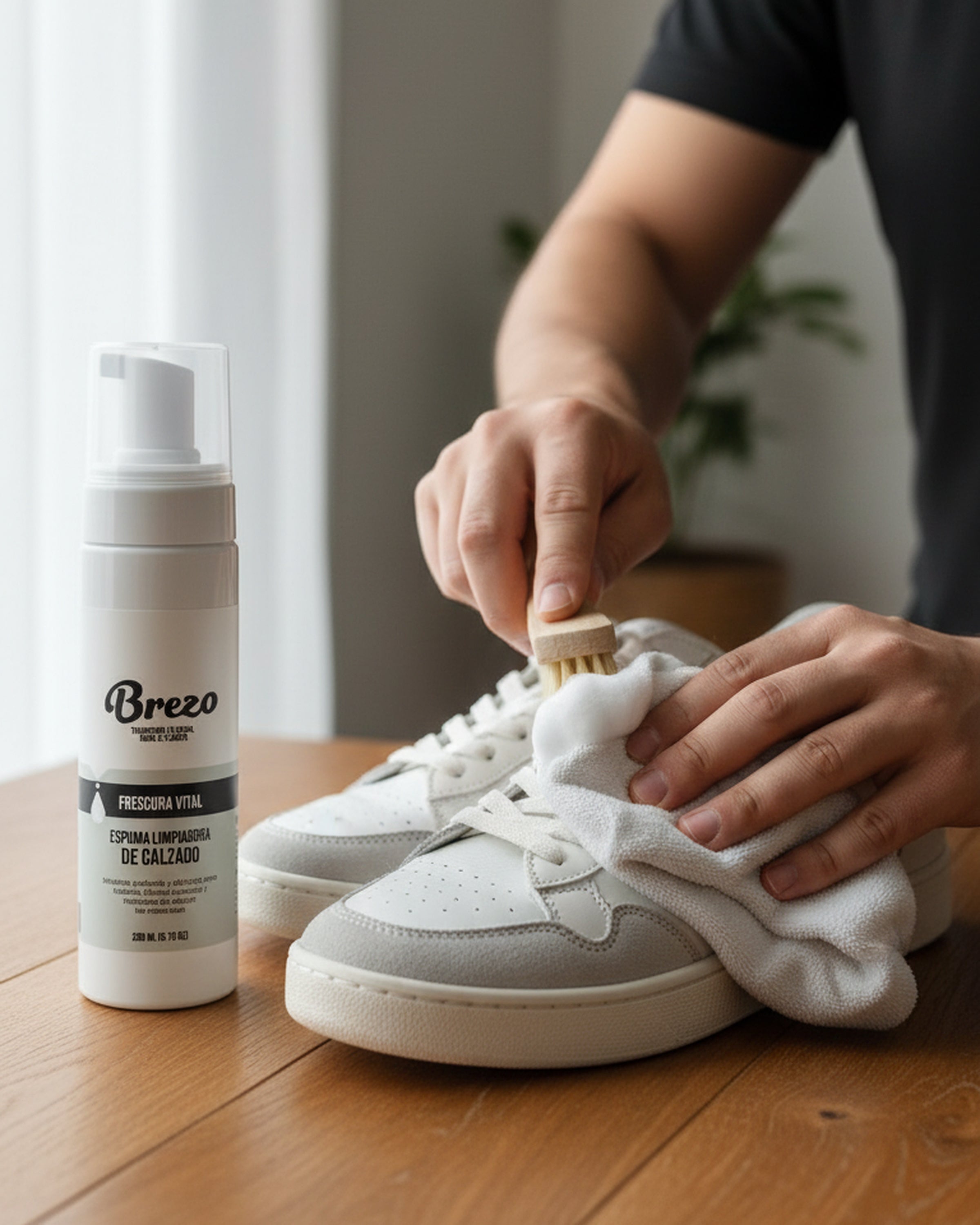 Espuma Limpiadora de Calzado