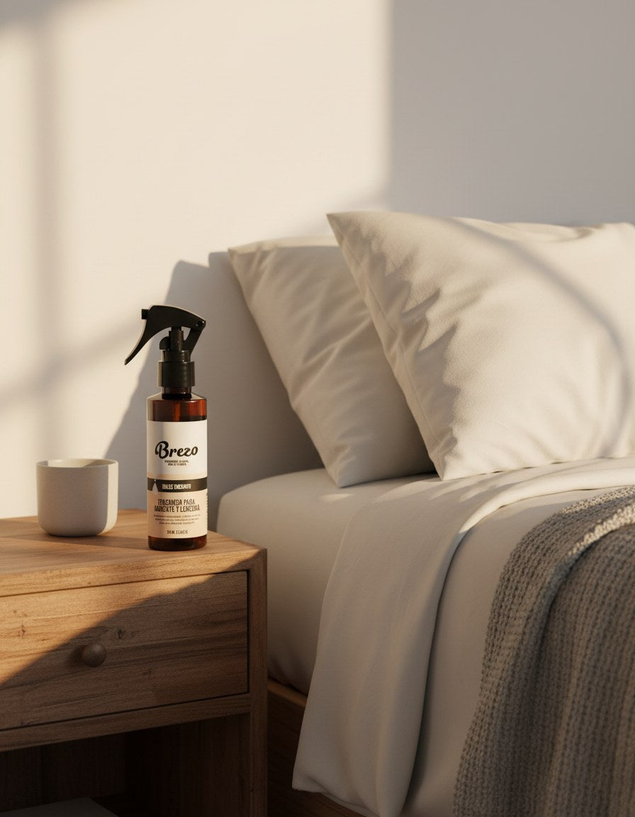 Fragancia Dulce Encanto Brezo - mesita de noche dormitorio