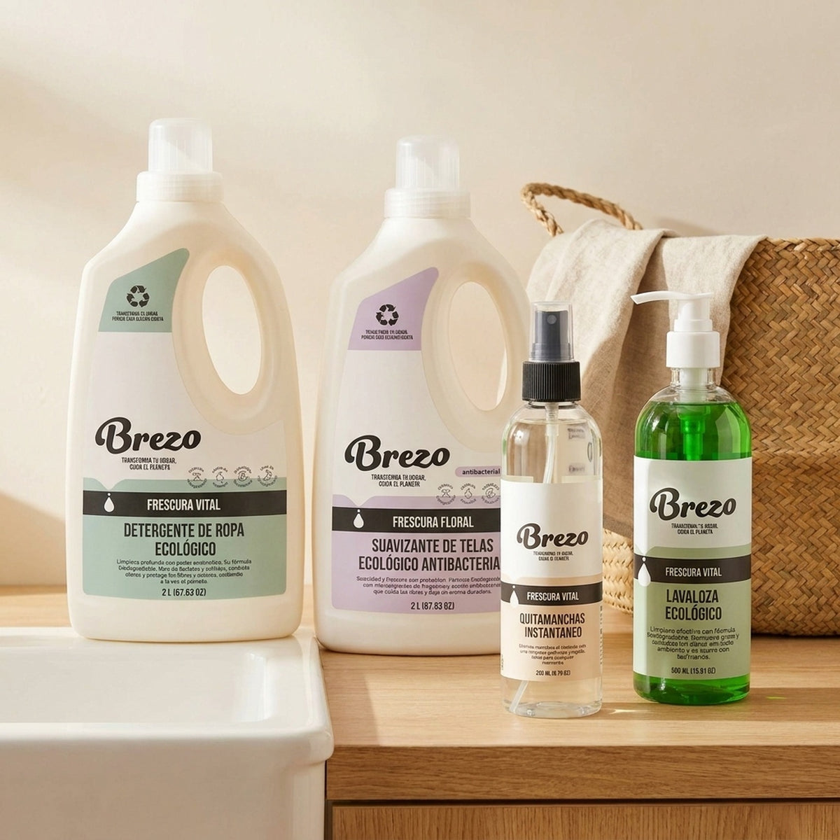 Kit Hogar Completo — Ropa y Cocina — Brezo